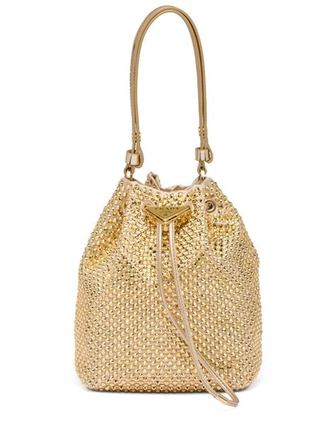 prada crustal bag|Prada embellished bag.